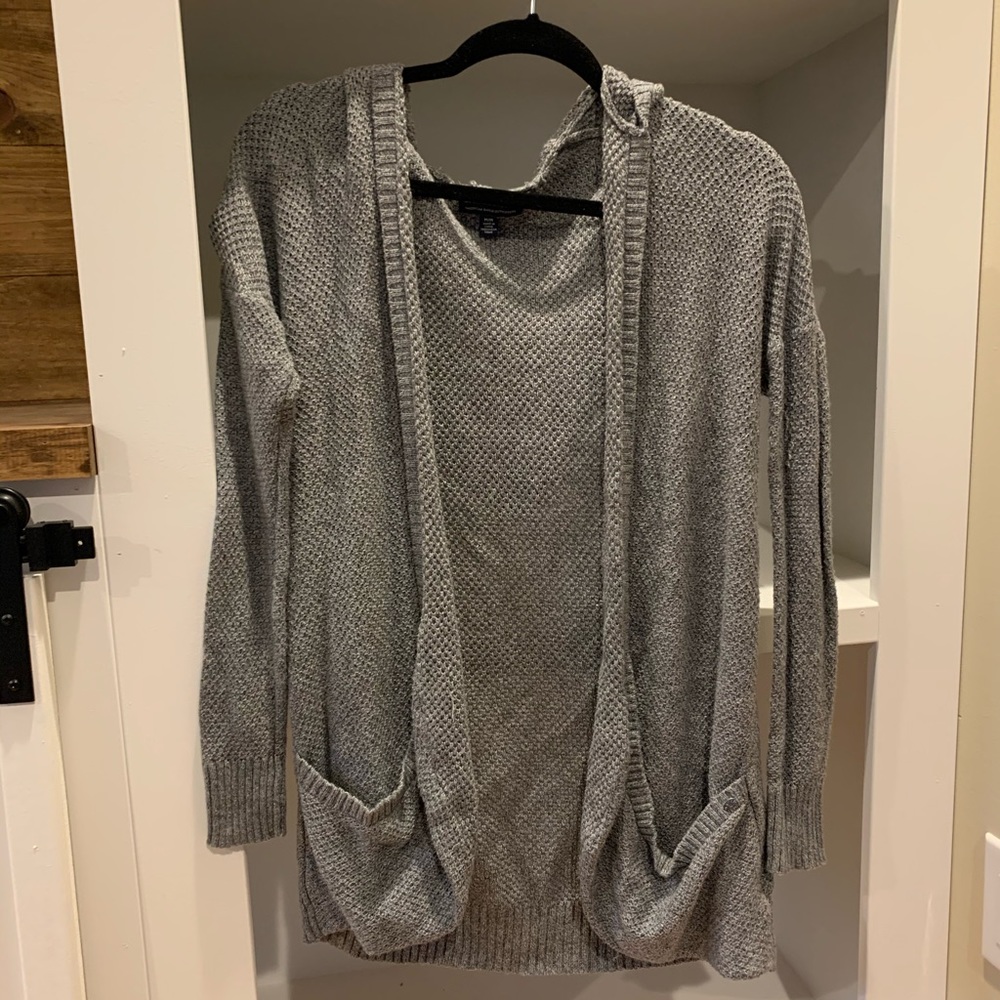 AE Women’s Hooded Cardigan